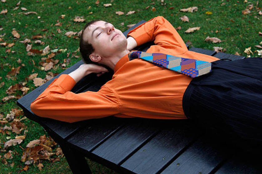 Leader taking time to rest and reflect, emphasizing the role of balance in effective leadership