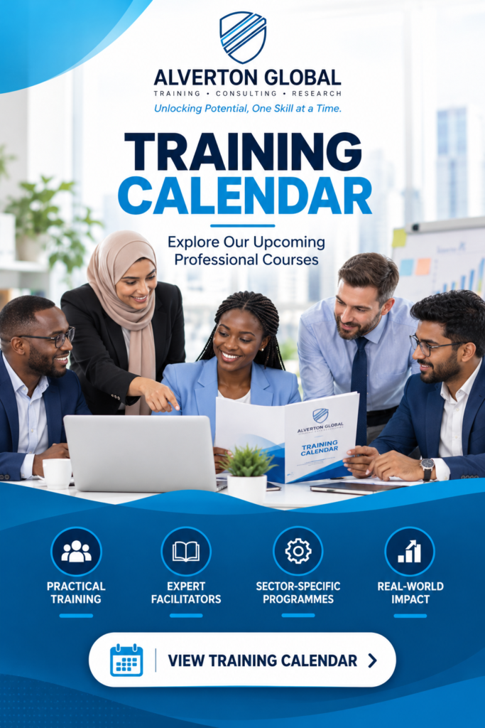 Alverton Global Training Calendar